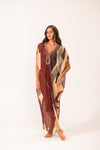 Kaftan V Gota Tule Compose Camomila Telha