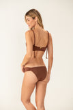 Biquíni Tqc Rafia Rolotê Chocolate