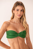 Top Faixa Rolotes Verde Floresta