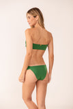 Top Faixa Rolotes Verde Floresta