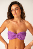 Top Faixa Rolotes Lillac