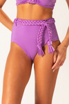 Hotpant Macramê Lillac
