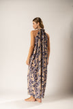 Vestido Gola Macramê Garden Flower Manteiga