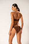 Top Faixa Rolotes Chocolate