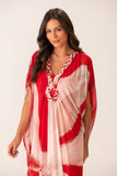 Kaftan V Gota Tule Compose Fushi Tomate