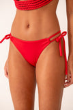 Calcinha Rolotê Vermelho Tomate