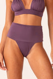 Calcinha Pala Hotpant Roxo Jabuticaba