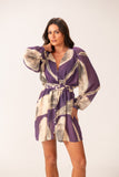 Kimono Rolotê Macramê Compose Poa Pincel Manteiga