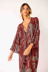Coletão Camisa Macramê Violete Cinza