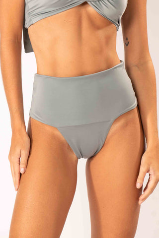 Calcinha Pala Hotpant Gris