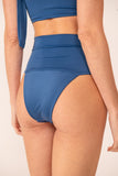 Calcinha Pala Hotpant Azul Maldivas