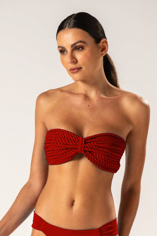 Top Faixa Rolotes Marsala