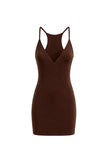 Forro Decote V Mini Chocolate