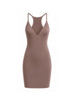 Forro Decote V Mini Nude